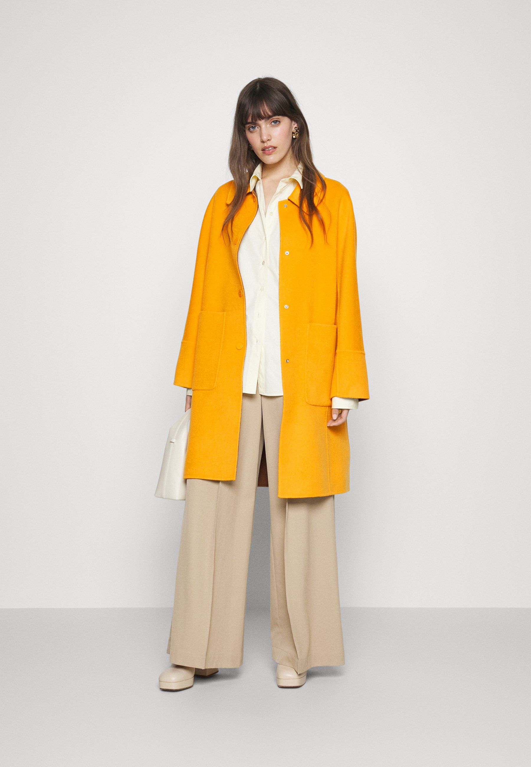 Marc cain mantel orange Clearance